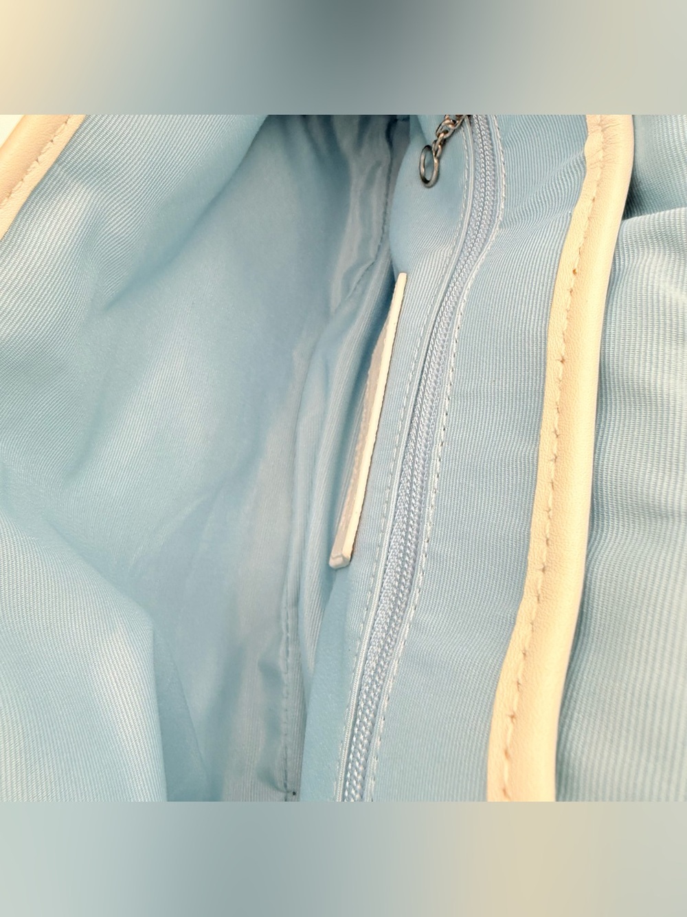 Vintage Coach Soho F10925 Sky Blue Signature C Jacquard Shoulder Bag Y2K - Picture 15 of 16